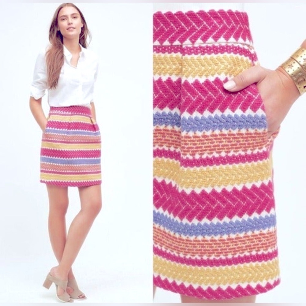 Anthropologie Nomad Morgan Carper Skirt ✨